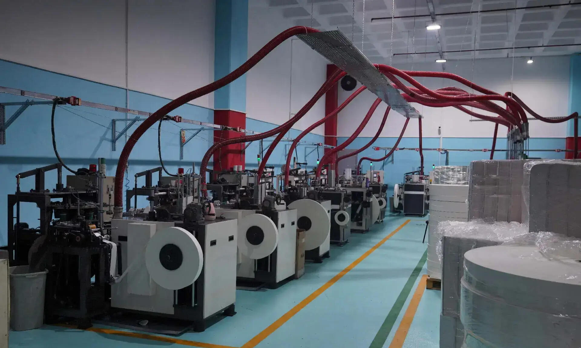 Tam techizatlı oto bardak üretim hattı